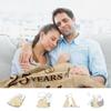 25th Anniversary Blanket Gifts 60"X 50" - Gift for 25th Wedding Anniversary - 25 Years of Marriage Gifts for Dad Mom Friends Grandparents - 25th Wedding Anniversary Blanket Gifts for Husband Wife view 4