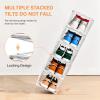 INSTY 12 Pack Large Shoe Storage Box, Clear Shoe Storage Organizer with Magnetic Door, Stackable,Shoe Containers For Display Sneakers, Easy Assembly, Fit up to US Size 12, Clear view 4