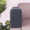 SEWACC 2pcs Stretch Sofa Armrest Covers Protective Towels for Home and Office Skin-Friendly Design Dark Grey for Furniture Protection and Style view 4