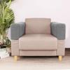 SEWACC Chair Arm Protectors Universal Sofa Armrest Cover Stretch Armchair Slipcover Protector Elastic Recliner Couch Loveseat Cloth 2pcs for Home Office (Light Grey) view 3