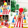 10 Pack Striped Table Runner Polyester Table Decor Classic Red and White Striped Table Runner Modern Elegant Design for Indoor Outdoor Events Banquet Party Wedding (12 x 72 Inch) view 4