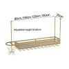 31" 39" Wine Glass Rack, Wall Mounted Wine Bottle Holder, Freestandin Ceiling Mounted Wine Rack, Hanging Champagne Goblets Holders For Bar, Cellar, Cabinet, Home, Kitchen view 2