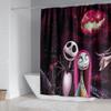 DDS-DUDES Christmas Shower Curtain Kids Bathroom Halloween Decor with 12 Curtain Hooks for Bathroom, Waterproof 71 x 71 inch (SC-17) view 2