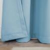 BLUENILEMILLS BNM Room Darkening Blackout Curtain Panels with 8 Grommets, Perfect Drapes for Kitchen, Bedroom, or Living Room Windows, Modern Solid Blackout Curtains, Set of 2, 52" x 120", Light Blue view 3