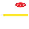 Beistle Solid Color Wristbands 100 Pack Neon Yellow Event Bands, Sequentially Numbered Disposable Bracelets for Admission, Security, Festivals, Concerts, Access & Guest Crowd Control, x 10 view 3