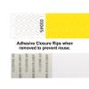 Beistle Solid Color Wristbands 100 Pack Neon Yellow Event Bands, Sequentially Numbered Disposable Bracelets for Admission, Security, Festivals, Concerts, Access & Guest Crowd Control, x 10 view 4