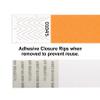 Beistle Solid Color Wristbands 100 Pack Neon Orange Event Bands, Sequentially Numbered Disposable Bracelets for Admission, Security, Festivals, Concerts, Access & Guest Crowd Control, x 10 view 4