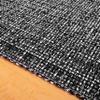 100% Cotton Table Runner for Dining Room Tables Rectangle Two Tone Woven Fabric 72" x 13" Soft Durable Table Runner, Black(Pack of 1) view 4