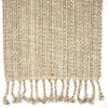 100% Cotton Table Runner for Dining Room Tables Rectangle Two Tone Woven Fabric 72" x 13" Soft Durable Table Runner, Eggshell(Pack of 1) view 3