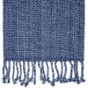 100% Cotton Table Runner for Dining Room Tables Rectangle Two Tone Woven Fabric 72" x 13" Soft Durable Table Runner, Dark Blue - (Pack of 1) view 2