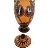 Ajax vs Hector Over Patoclus Body,Black Figure Pottery, lid Amphora 24cm view 4