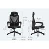 XXZY Office Desk Chairs Office Chair Ergonomic Chair Computer Chair Home Gaming Chair Dormitory Seat Comfortable Sedentary Can Lie Down Swivel Chair Home Office Task Chair (Color : A) view 2