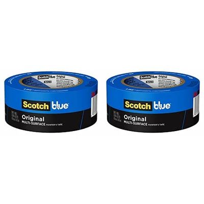 ScotchBlue Original Multi-Surface Painters Tape, 1.88 inches x 60 yards, 2090 (Pack of 2)