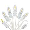YIMILITE 5 Base C7 String Bulbs Christmas Village Light Accessory Cord view 1