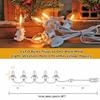 YIMILITE 5 Base C7 String Bulbs Christmas Village Light Accessory Cord view 3