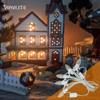 YIMILITE 5 Base C7 String Bulbs Christmas Village Light Accessory Cord view 4