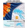HWOEK Quilted Mattress Cover Cartoon Printed Ultra Soft Breathable Fitted Bed Cover Waterproof Mattress Protector, Comfortable Machine Washable,S3,200 * 220+30cm view 4