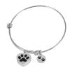 LiHiFG Cremation Urn Pendant with DIY Wire Bangle Stainless Steel Pet Memorial Jewlery Bracelet for Ashes view 1