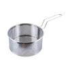 Fryer Basket Round Frying Basket Stainless Steel Deep-fried French Fries Basket with Anti-scalding Handle for Restaurant, Home, Snack Bar Fry Basket (Size : Small) view 1