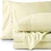 LaxLinen Ivory/ Cream Sheets King Size, 6 Piece King Sheets Sets, Sheets for King Size Bed, Soft Bed Sheets King Size, King Egyptian Cotton Bedding Set, 16" Deep Pocket King Size Sheets- 600 TC view 2
