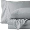 LaxLinen California King Size Sheets 100% Egyptian Cotton California King Sheets, Extra Soft Cal King Sheets for Soft Feel, 6 Pc Silver Grey California King Sheet Sets, 16" Deep Pocket- 600 TC view 2