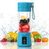Portable Blender for shakes and smoothies, Cordless Personal Mini 13oz compact Blender Bottle, Travel Electric Juicer Cup, USB Rechargeable Mixer for Fruit Juice Protein mixes (Sky blue) view 1