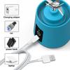 Portable Blender for shakes and smoothies, Cordless Personal Mini 13oz compact Blender Bottle, Travel Electric Juicer Cup, USB Rechargeable Mixer for Fruit Juice Protein mixes (Sky blue) view 3