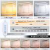 LANSCOERY LED Lighted Acrylic Display Case, 3 Tier Display Box for Collectibles and Action Figures, Clear Dustproof Organizer with White Base  11.8x6.3x9.4inch view 2