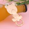 15 Pack Bear Bottle Opener for Baby Shower Favors, Metal Beer Opener for Guests, Party Souvenirs/Decor/Gift Supplies (Pink, 15) view 4