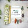 Taurus Zodiac Crystals and Gemstones Smudge Sage Palo Santo and Selenite Kit Taurus Stones Set Taurus Crystals Set Zodiac Taurus Crystal Set view 3