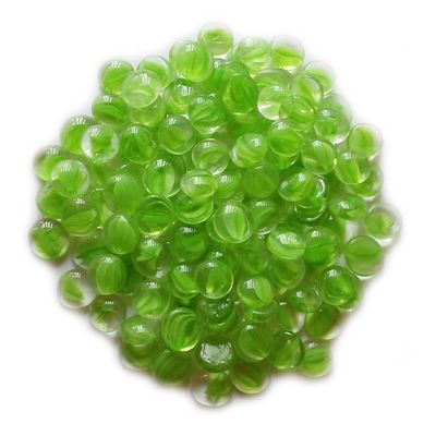 Miracolors - Glass Gems - Vase Fillers - Aquarium Fillers (5 LB, Cat-Eye Green)