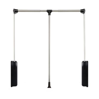 Pull Down Closet Rods, Closet Clothing Finishing Rack, Adjustable 51-121cm Heavy Duty Rack Hanger for Hanging Clothes Wardrobe Lift Rail (Size : 89-121cm)