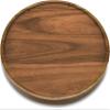 13" Acacia Wood Lazy Susan Organizer Kitchen Turntable for Cabinet Pantry Table Organization view 2