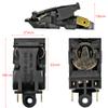 N+B 5PCS Black Kettle Thermostat Switch, 13A 250V, Push Button, Automatic, Thermal Actuator view 4