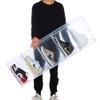 OMOPIN 8 PACK XL Shoe Storage Box,Drop Side Sneaker Display Case,Shoe Boxes Clear Plastic Stackable 13.4x 10.6x 8.3 Fit up to US 13 (Clear 8Pack) view 3