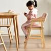 ZWLI Wooden Kid Home Dining Chair with Arms and Footrest for Ergonomic Boys Girls Children Study Desk Chair,6-Gears Adjustable Seat Height view 2