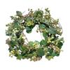 24'' Spring Botanical Artificial Mixed Berry Wreath Silk Floral for Front Door, Porch, Farmhouse, Patio, Festival Celebration, Window, Party, Home Dcor view 1