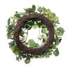24'' Spring Botanical Artificial Mixed Berry Wreath Silk Floral for Front Door, Porch, Farmhouse, Patio, Festival Celebration, Window, Party, Home Dcor view 2