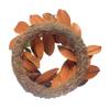 23'' Spring Magnolia Botanico Artificial Flower Wreath Silk Floral for Home Decor, Front Door, Porch, Patio view 4
