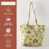 Maison d' Hermine Tote Bag 100% Cotton Canvas Reusable Shoulder Grocery Bag for Work Beach Travel Shopping Lunch Perfect for Mothers Day Gifts Men Women - Bonobo - Yellow view 3