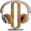 Pkfinrd Headphone Stand Holder, U-Shaped Arc Design, Aluminum Alloy Base, Desk Earphone Stand Compatible with On-Ear Headphones (Color : Silver) view 1