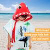 BANGSAUR Kids Hooded Towel Bath Beach Soft Cotton Towels Girls Absorbent Pool Wrap with Hood Baby Toddler Poncho Robe(Blond Hair Mermaid,5-9Years/Height:43"-51") view 4