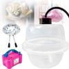 GBHJJ Balloon Stuffing Machine,18.1 Inch Gift Wrapping Machine, with Balloon Pump for Balloon Rose Bouquet Wedding Christmas Birthday Party Gift Art Balloons Filling Decoration Supply,White view 1