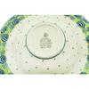 Polmedia Polish Pottery Pasta Bowl 10-inch - Radiant Rounds Pattern Handmade in Boleslawiec Poland by Ceramika Artystyczna + Certificate of Authenticity view 4
