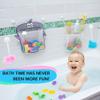 2 x Mesh Bath Toy Organizer + 6 Ultra Strong Hooks  The Perfect Bathtub Toy Holder & Bathroom or Shower Caddy  These Multi-use Net Bags Make Baby Bath Toy Storage Easy  For Kids & Toddlers view 3
