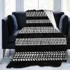 Automobile Wheels Tire Tracks Fleece Blanket Bed Linen Sofa Blankets Throw Size 50"X40" for Yoga Mats Pillow Case view 1