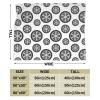 Auto Wheels Automobile Rubber Tire Car Wheel Fleece Blanket Bed Linen Sofa Blankets Throw Size 50"X40" for Yoga Mats Pillow Case view 2