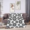 Auto Wheels Automobile Rubber Tire Car Wheel Fleece Blanket Bed Linen Sofa Blankets Throw Size 50"X40" for Yoga Mats Pillow Case view 4