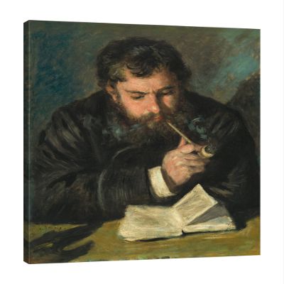 Jaxson Rea "Aguste Renoir Gallery Wrapped Canvas by Claude Monet, 24" x 32"