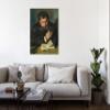 Jaxson Rea "Aguste Renoir Gallery Wrapped Canvas by Claude Monet, 24" x 32" view 2